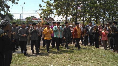 Bupati Harris Hadiri Pengukuhan Pengurus DPD PKDP Pelalawan 