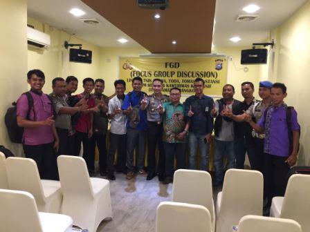 Jaga Kamtibmas, Polsek Bangko Gelar FGD Bersama Elemen Masyarakat