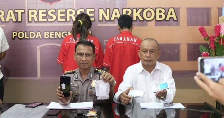 Edarkan Sabu, Pasutri di Bengkulu Diringkus Aparat