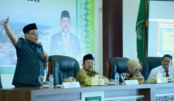 Sosialisasi Penggunaan APBD, Ketua DPRD : Ini Menjadi Tolak Ukur Bagi Pemerintah dan DPRD
