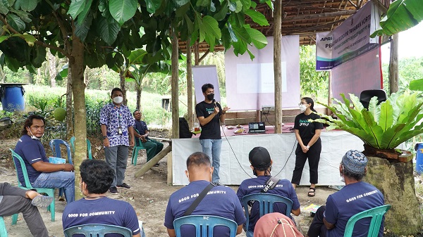 Tingkatkan Hasil Usaha Pertanian, RAPP-Tani Foundation Gelar Pelatihan Kepada Petani