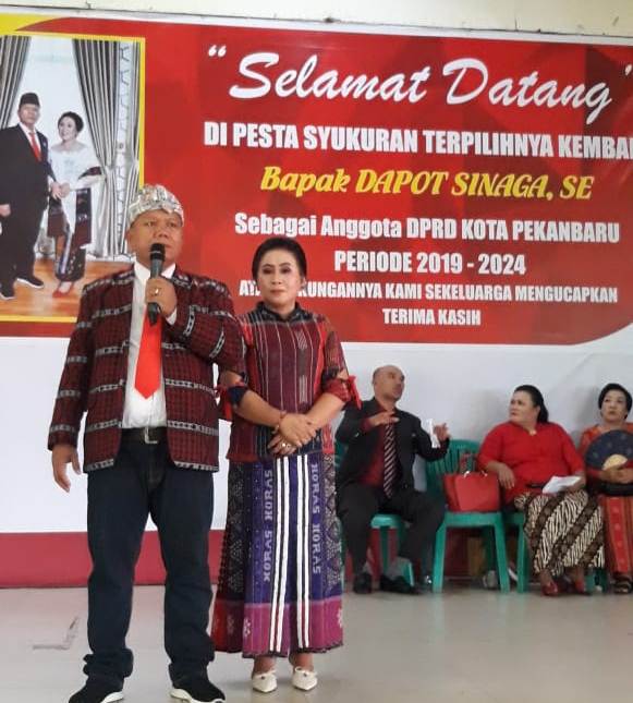 Syukuran Dapot Sinaga, Pantang Menyerah Bersukur Dalam Segala Hal
