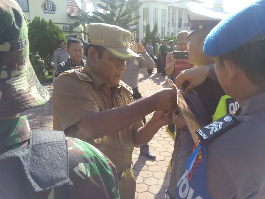 Polres Rohil Gelar Apel Ramadniya Siak 2017