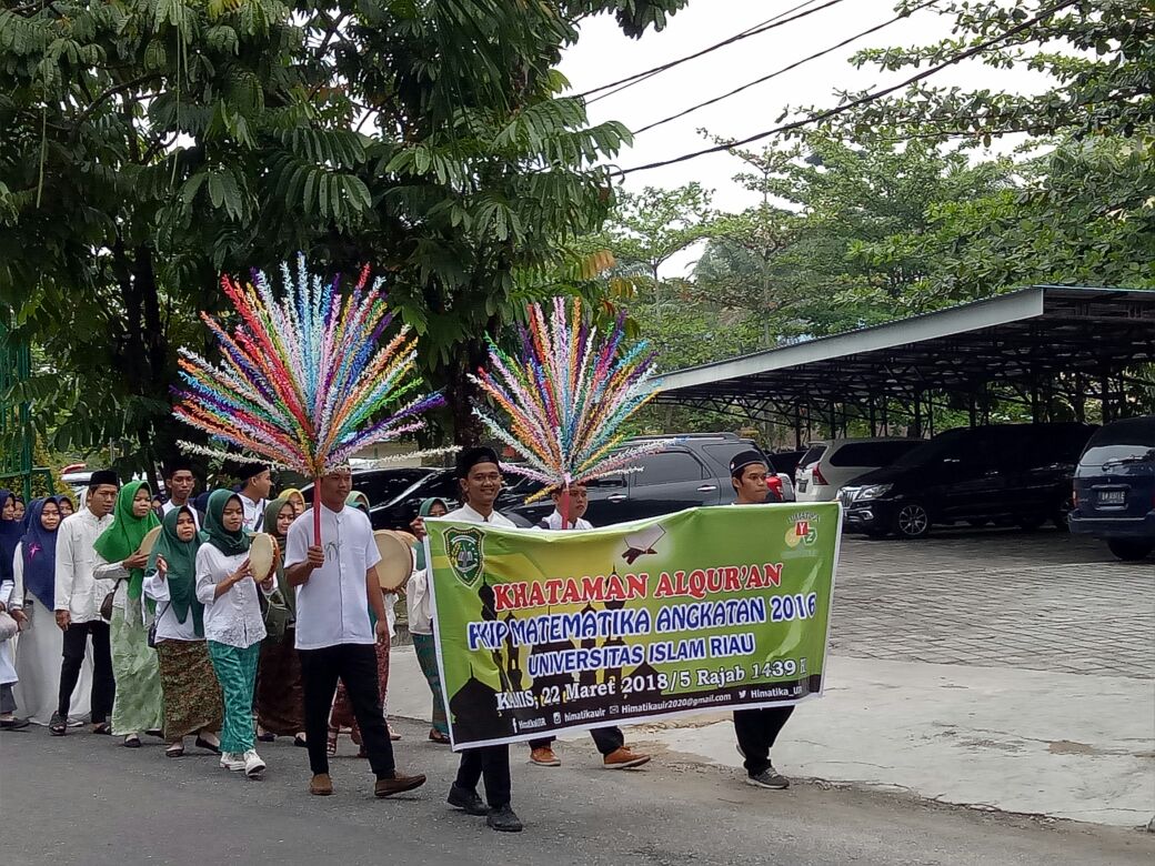 150 Mahasiswa Prodi Matematika UIR Ikuti Kegiatan Khatam Alqur'an