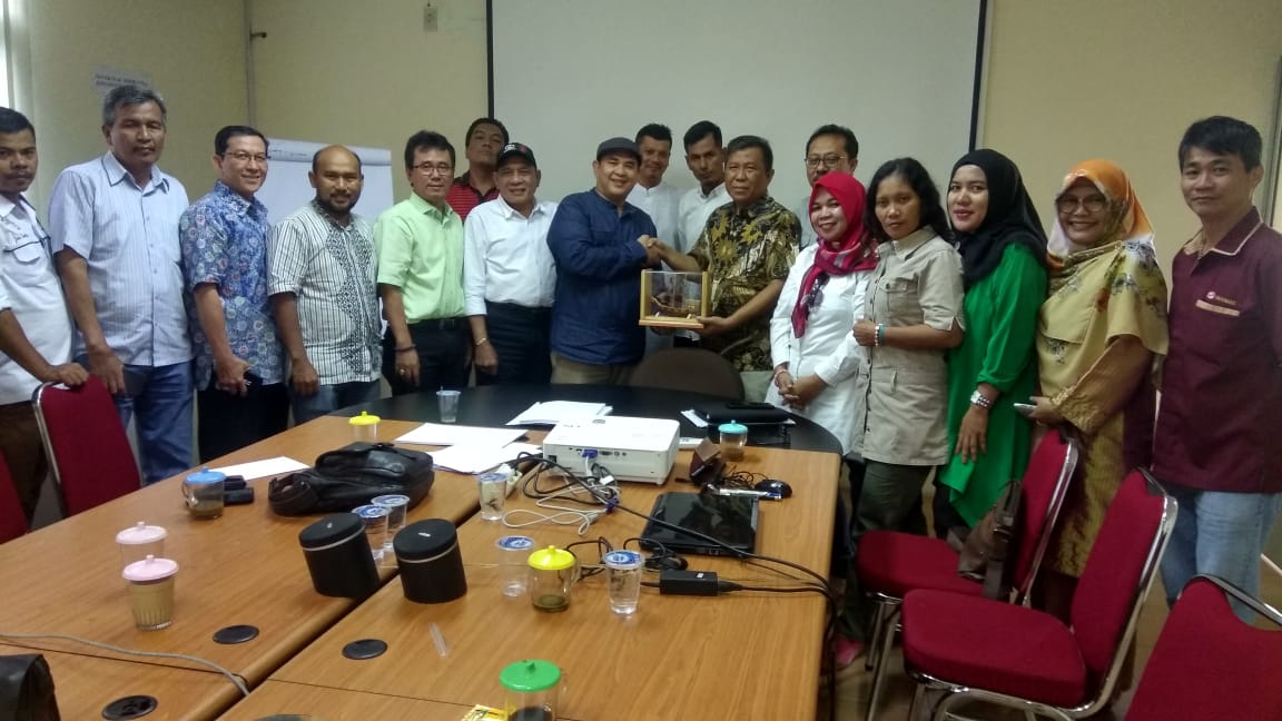 Silaturahmi  Pengurus PWI Dengan Sinarmas Group. Suryono, Binaan Perusahaan Yang Dibanggakan