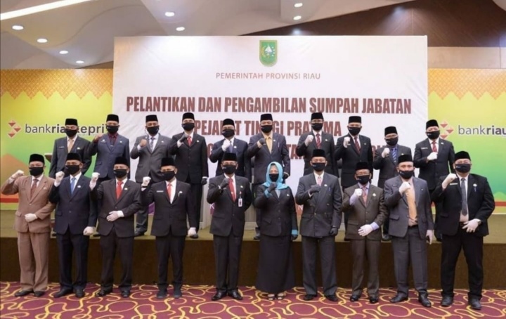 Rekam Jejak 20 Pejabat Tinggi Pratama Riau Yang Baru Dilantik