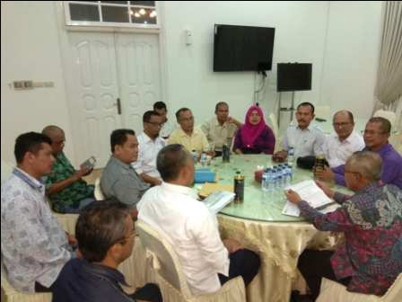 Panitia HPN 2018 dan Pengurus PWI Riau Audiensi Dengan Andi Rahman