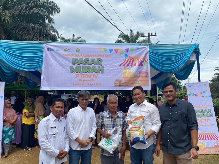 Konsistensi PTPN IV Regional 3 Jaga Inflasi & Wujudkan Ketahanan Pangan Jelang Lebaran