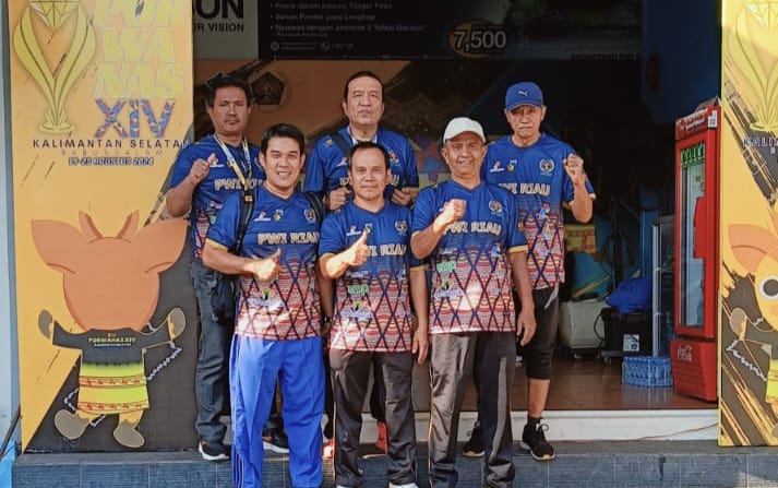 Tim Tenis Meja PWi Riau Ikuti Turnamen Terbuka  PTM Sehati Cup I  2024