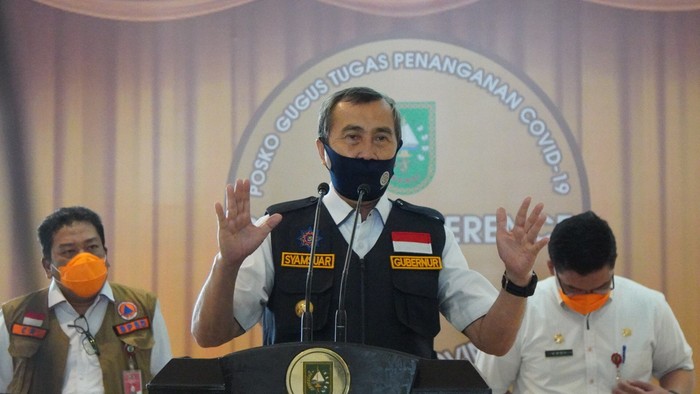 Syamsuar Sebut Lebih dari 100 ASN di Riau Terpapar Covid-19