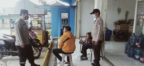 Untuk Pendisplinan Covid-19, Tim Gabungan Polres Rohil Terus  Lakukan Operasi Yustisi