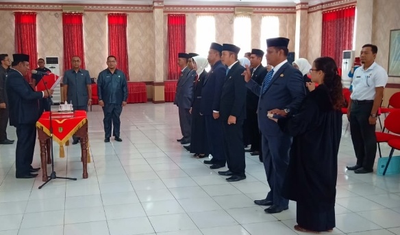 Wabup Jamiluddin Lantik 11 Pejabat Eselon IV, Berikut Nama-namanya