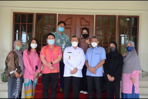 Gubernur Riau Dukung Kolaborasi Para Pihak, API Riau Dongkrak 23 UKM Fesyen di Riau