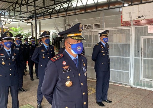 Upacara Puncak HBP Ke-58, Lapas Bagansiapiapi Ikuti Secara Virtual