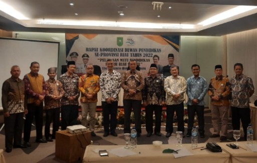 Gelar Rakor, Dewan Pendidikan Riau Fokus Bahas Mutu Pendidikan