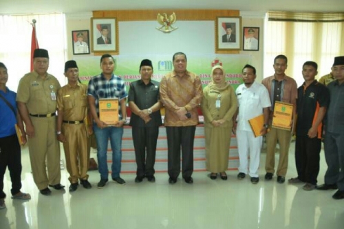 Antisipasi Karlahut, Pimpinan Kecamatan Kuala Cinako Adakan Rapat Kordinasi 