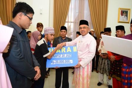 Gubri Sambut Qori Qoriah MTQ, Kepada Juara Langsung Diberikan Bonus