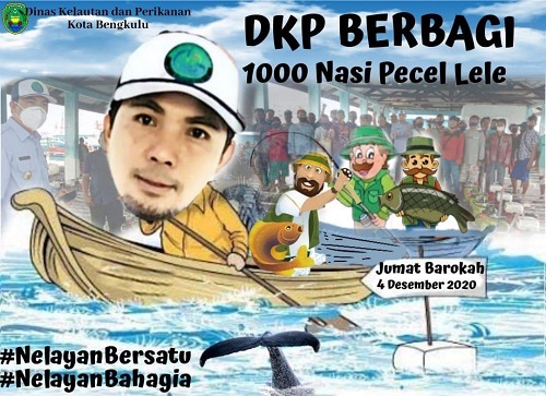 Makan Berjamaah Pemkot Bengkulu Kembali Dilanjutkan, Setiap Minggu Ada Nasi Ikan Lele