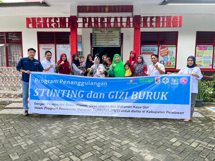 EMP Bentu-Korinci Baru Limited Ikut Bantu Program Stunting di Tiga Daerah