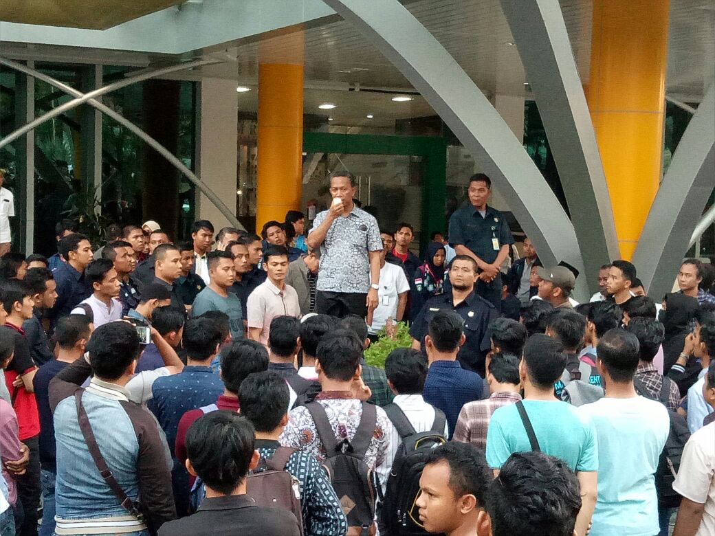 Hengky-Rony, Presiden  dan Wakil Presiden Mahasiswa Terpilih, Rektor: Wujudkan Visi UIR Unggul 2020