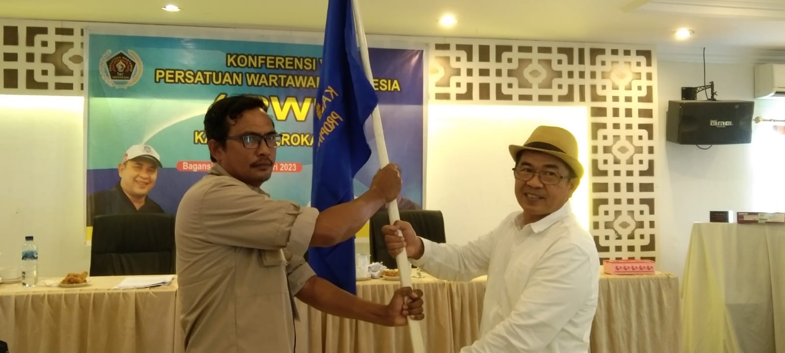 Konfercab VII, Masrul Gusti Pimpin PWI Rohil