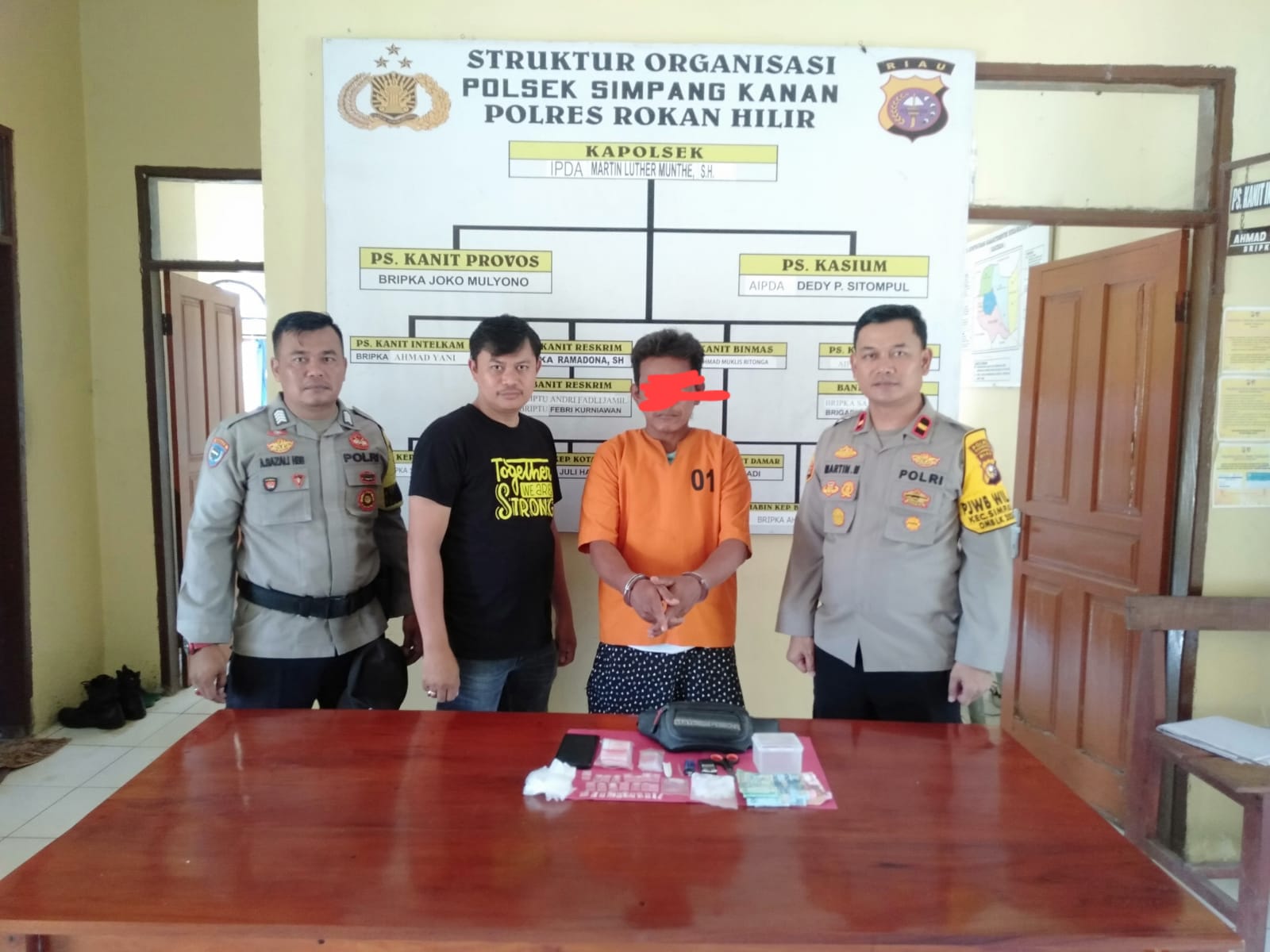 Jadi Bandar Sabu, Oknum Ketua RT Dikota Parit Ditangkap Polisi