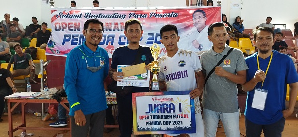 Tim Rowbin Kalahkan Ebol Sport B Pada Turnamen Futsal Pemuda Cup 2021