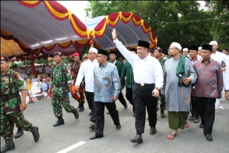 Ketua PBNU KH Said Aqil Siradj Berikan Tausiyah Untuk Masyarakat Inhu