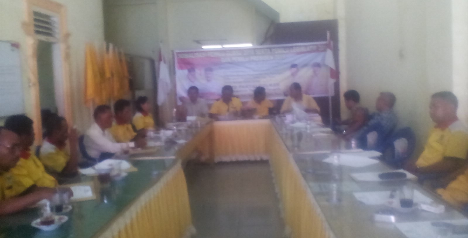 Rapat Koordinasi DPD Golkar Tapteng,  Kader Diminta Sukseskan Pilkda 2018 dan Pileg 2019