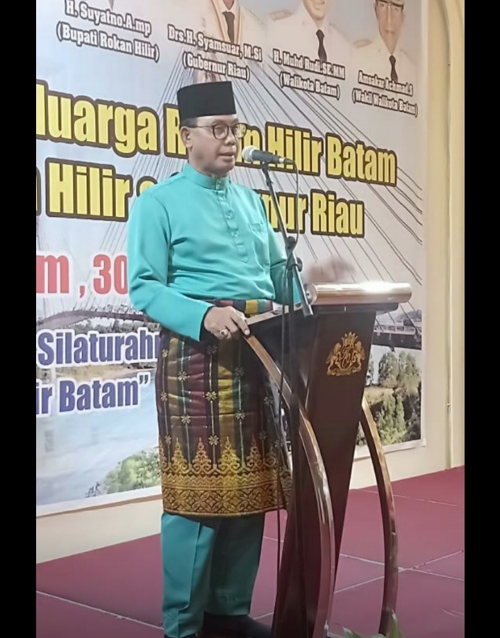 Bupati Suyatno Hadiri Halal Bihalal dengan Ikrohil Batam