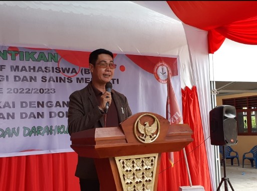 Hadiri Pengukuhan BEM ITS Meranti, Asisten III Ajak Bersinergi dan Berkolaborasi Dengan Pemda