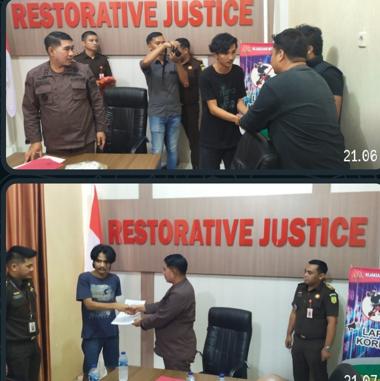 Kejari Pelalawan Hentikan Dua Perkara Dengan Restorative Justice