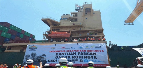 Bantu Pengungsi Rohingya, Indonesia Kirim 2 Ribu Ton Beras 