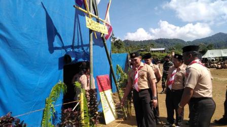 Dandim Dairi Gelar Perkemahan Saka Wira Kartika.