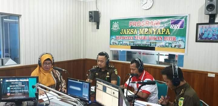 Kejari Rohil Sosialisasikan Bahaya Penyalahgunaan Narkotika
