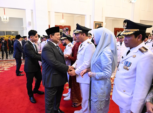 Presiden Prabowo Resmi Lantik Agung Nugroho-Markarius Anwar Walikota-Wakil Walikota Pekanbaru