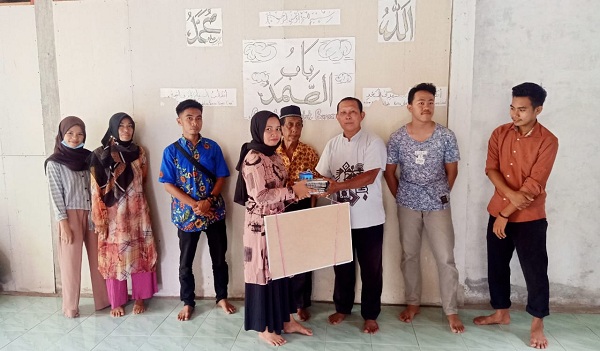 Millenial AOK Bantu Perangkat Pembelajaran TPA Desa Insit, Bertepatan Pada HUT RI Yang Ke 75