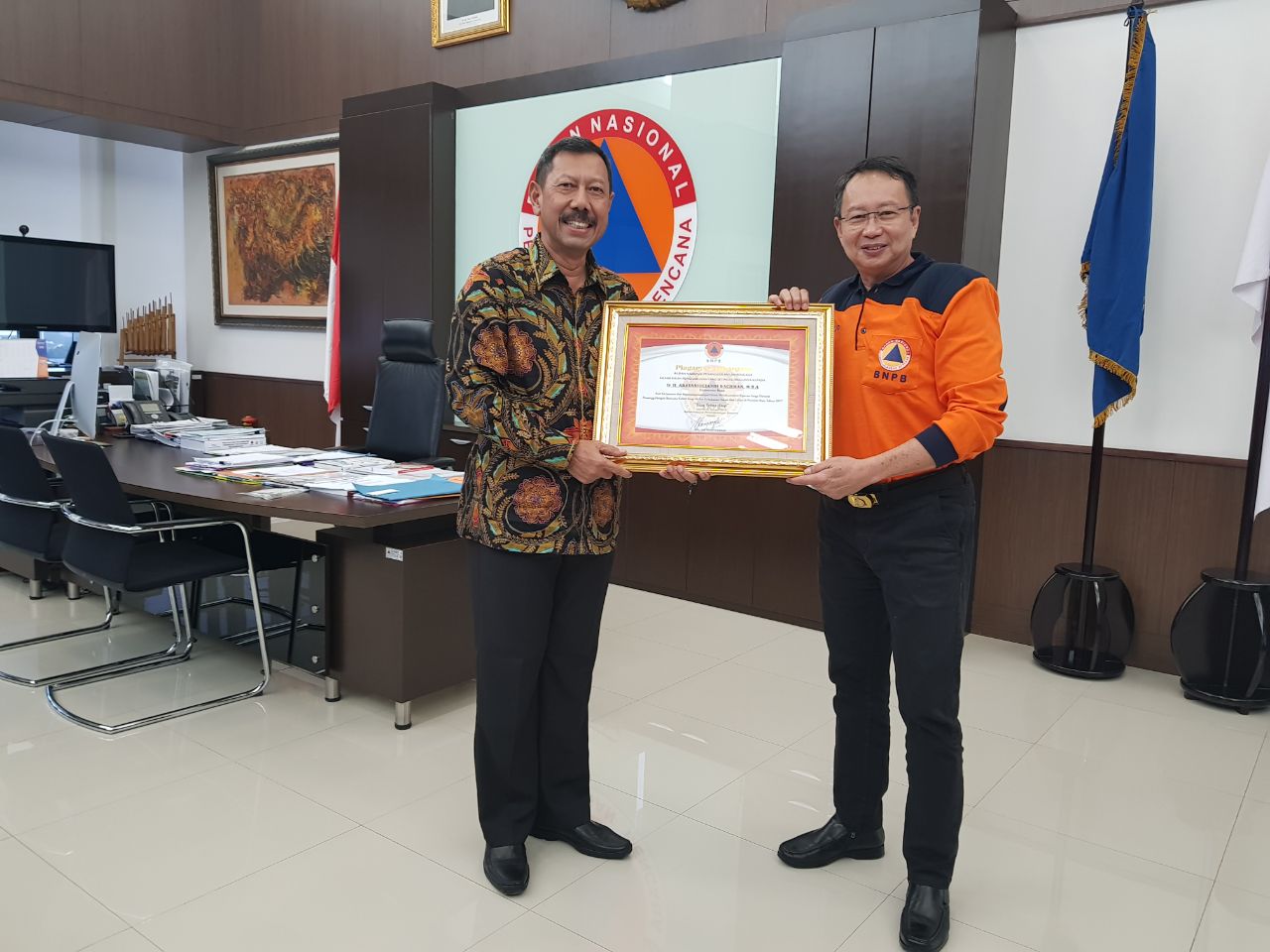Kali Kedua, Riau Raih Penghargaan Bebas Karlahut dari BNPB, Edwar: Ini Berkat Partisipasi Semua Elem