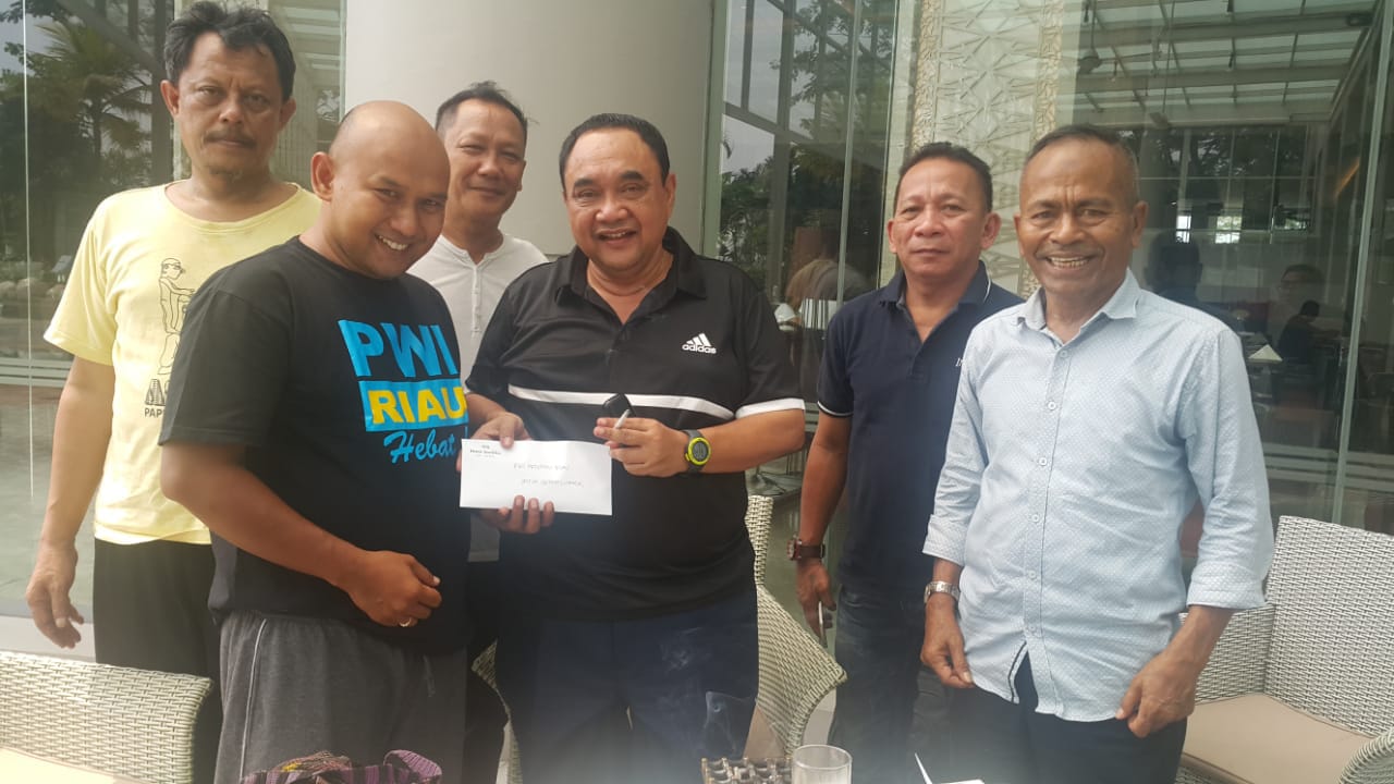 PWI Peduli Gempa Lombok, PWI Riau Ikut Berpartisipasi