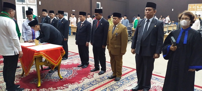 Ini 8 Nama Pejabat Eselon II Yang Dilantik Bupati Zukri Hasil Dari Lelang Jabatan 