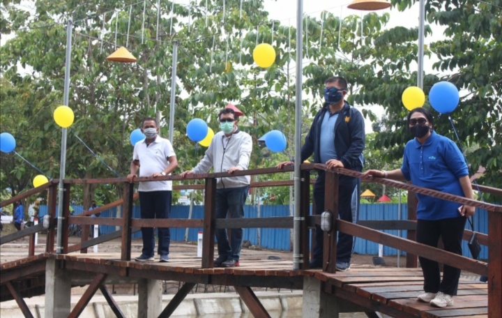 Bangun Ruang Terbuka Hijau, Danlanud Roesmin Nurjadin Apresiasi Kontribusi PTPN V