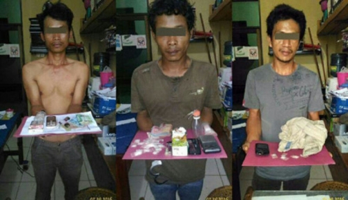  Jokowi Bandar Narkoba Jadi DPO, Tiga Pengedarnya Diciduk AParat Bersama Barang-buktinya
