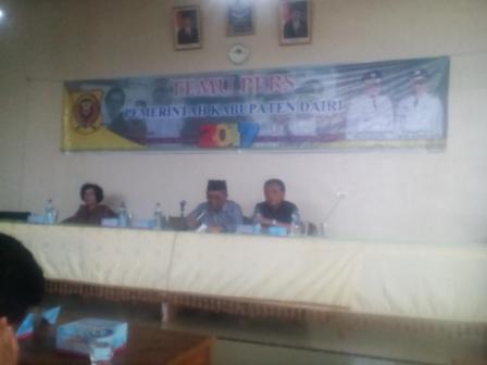 Pemkab Dairi Lakukan Temu Pers di Akhir Tahun