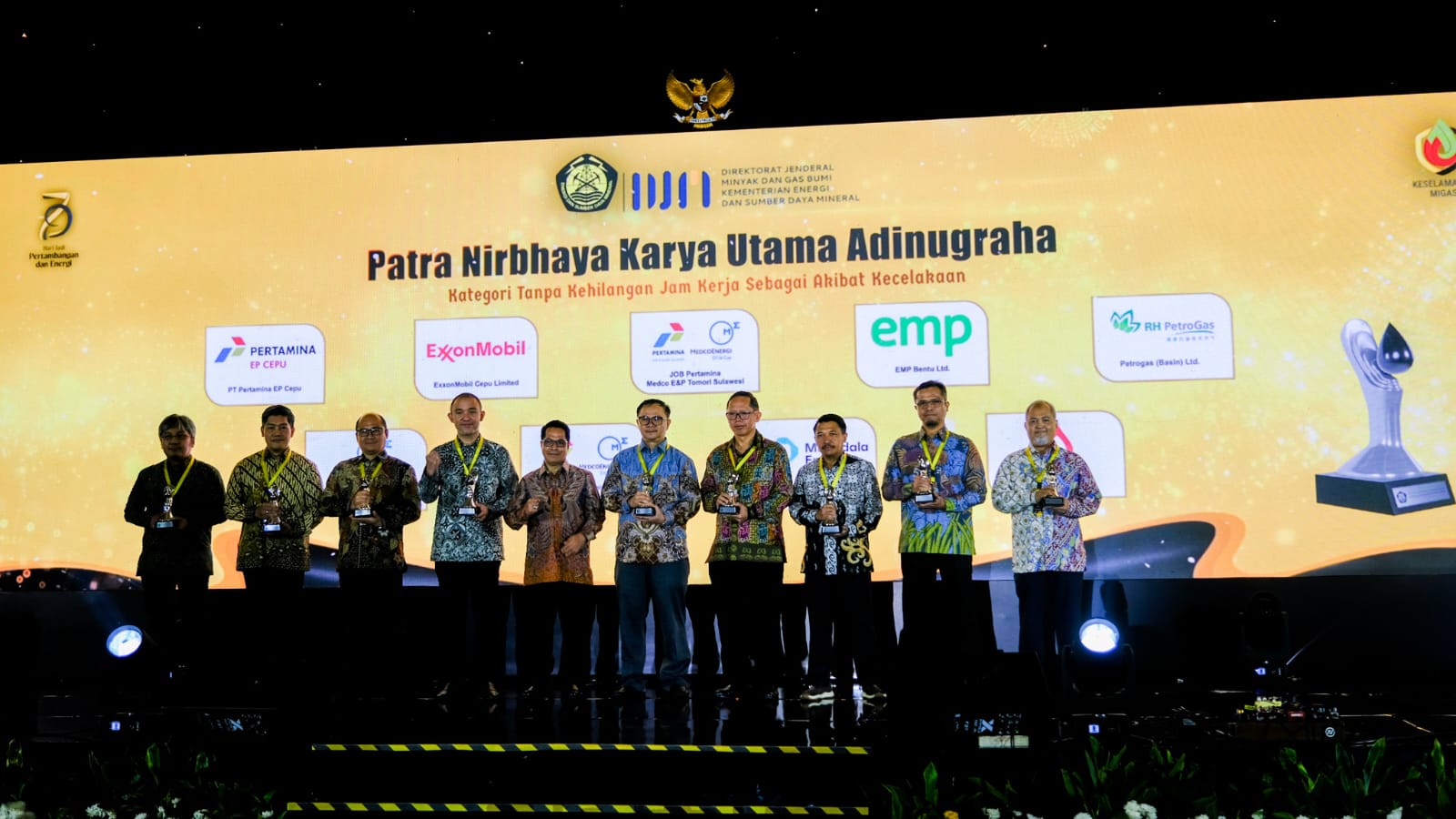 EMP Bentu Limited Raih Penghargaan Patra Nirbhaya Karya Utama Adi Nugraha I Kementerian ESDM