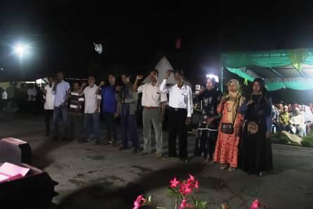 Lantik AOK Team Kecamatan Merbau, Adil : Tugas Kita Mengajak Masyarakat  Dalam Kesepahaman 