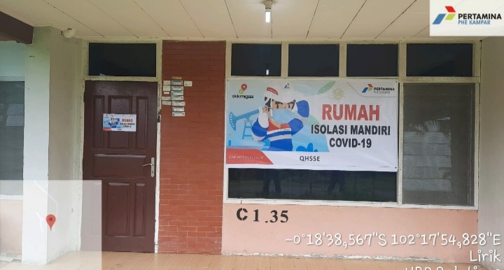 Pertamina Lirik & Kampar Dukung Upaya Penanggulangan COVID-19 di Kabupaten Pelalawan
