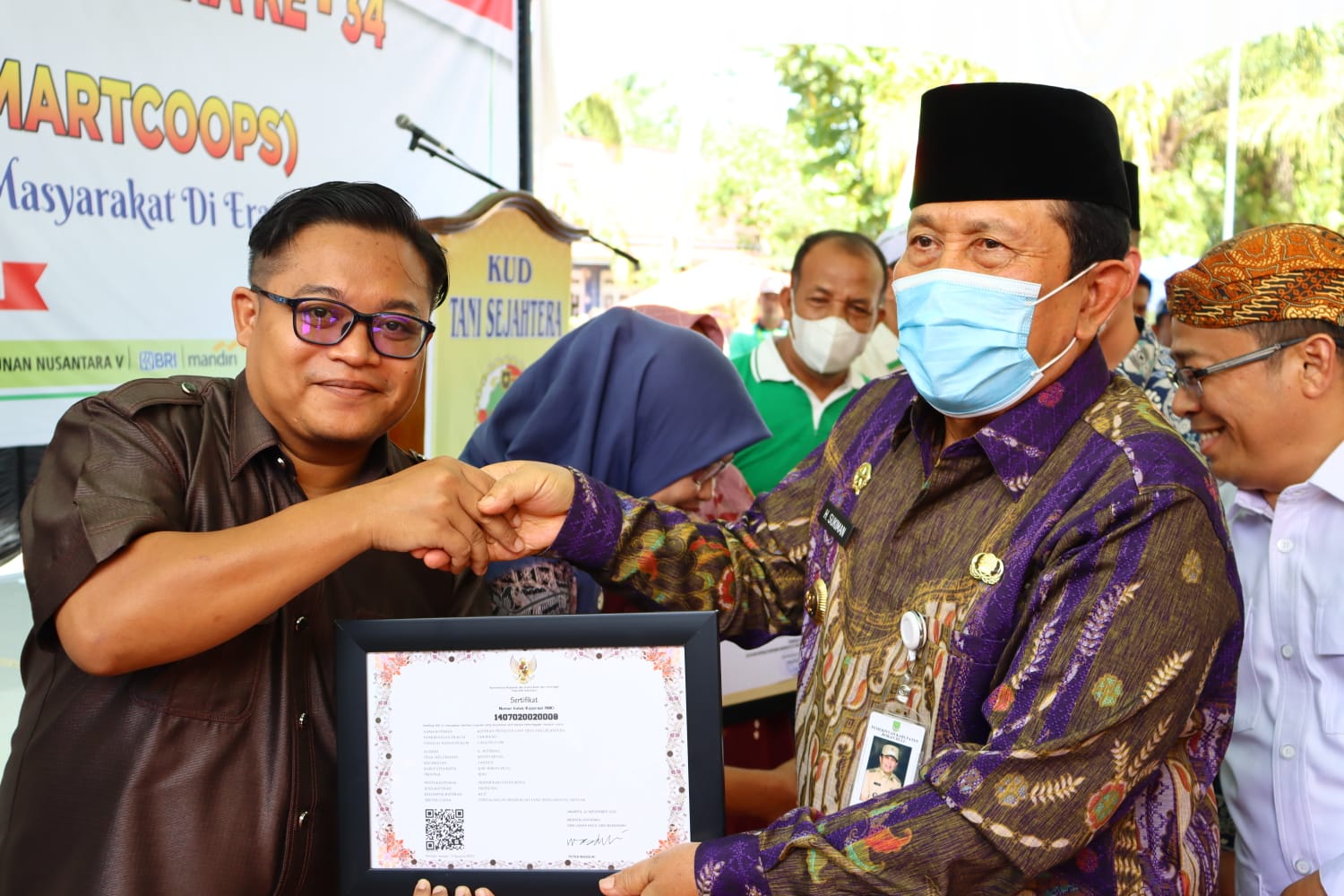 Transformasi KUD Tani Sejahtera Binaan PTPN V Melalui Digitalisasi