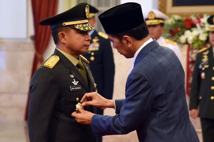 Gantikan Dudung, Agus Subiyanto Dilantik Jadi KSAD