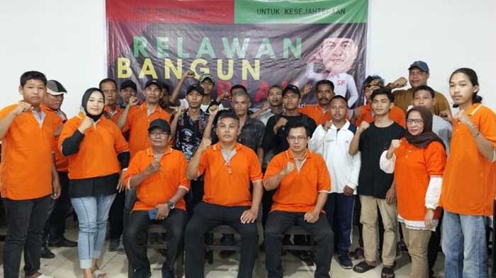 Relawan Bangun Riau Terbentuk, Dukung SF Hariyanto Gesa Pembangunan & Perbaiki Jalan Rusak