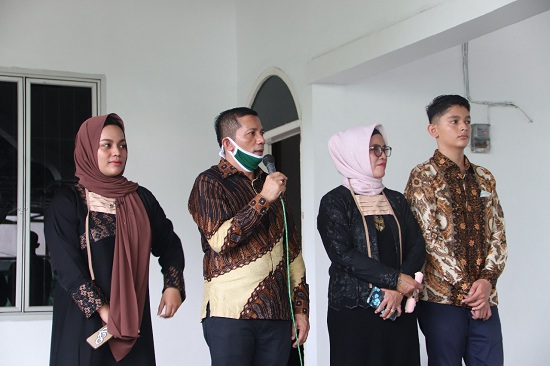 Halal Bihalal M Adil Bersama AOK Terapkan Protokol Kesehatan